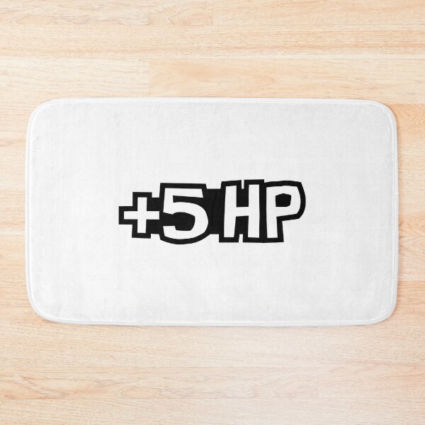 Item preview, Plus 5 Horsepower Sticker - Add horsepower to your car with a simple sticker designed and sold by ApexFibers.