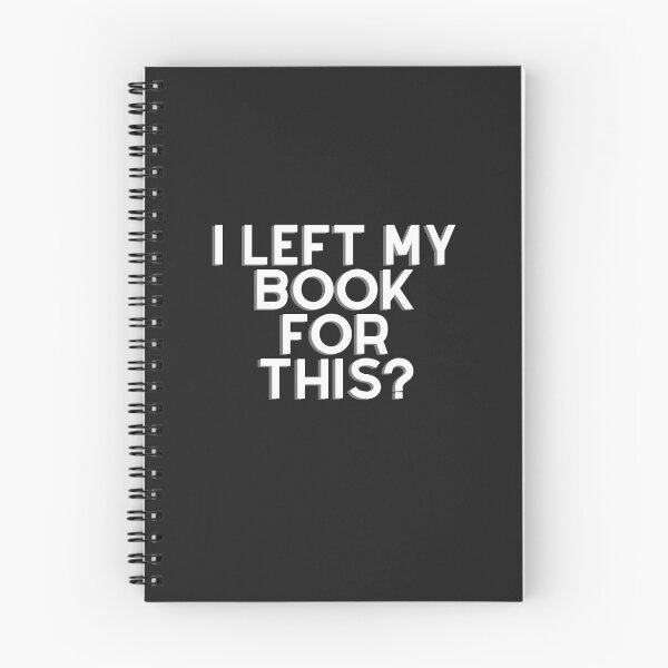 Item preview, i left my book for this designed and sold by Simo0455.