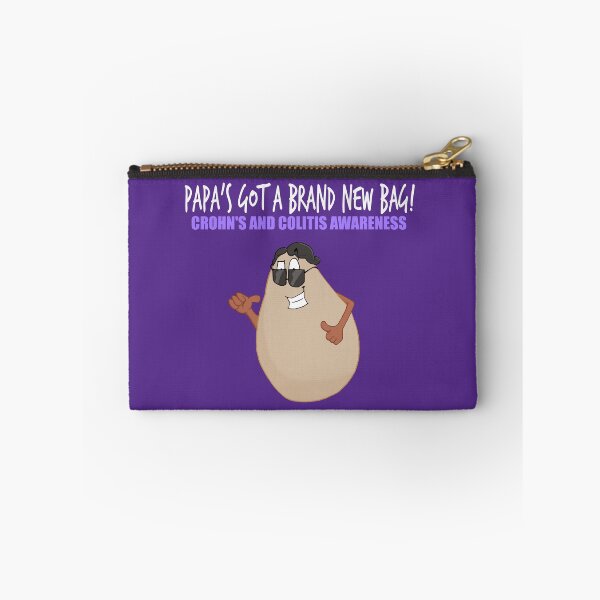 Item preview, Papa's got a brand new [stoma] bag! - Crohn's and Colitis awareness designed and sold by poo-tee.