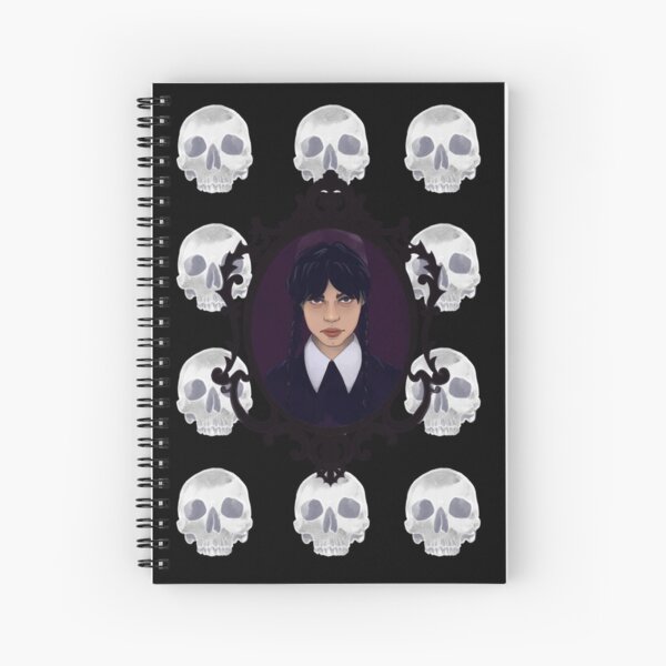 Cahier de texte école Mercredi Addams Show