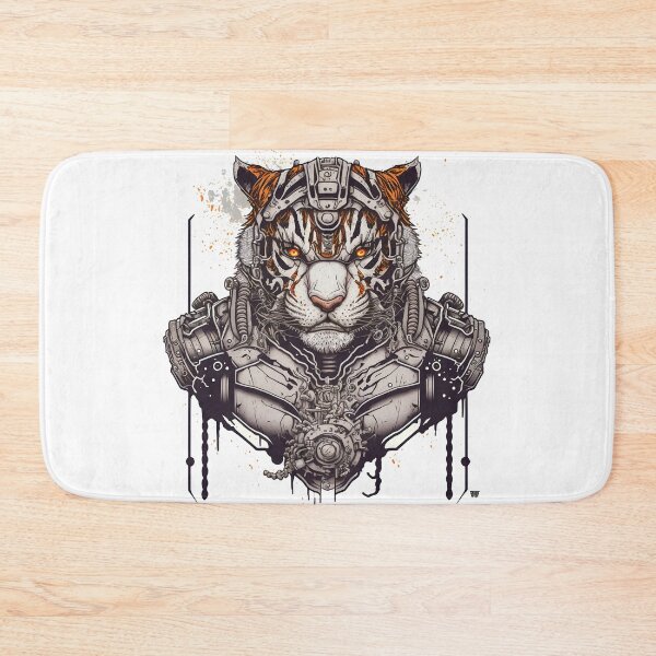 Item preview, Cyborg Tiger designed and sold by Ajolan.