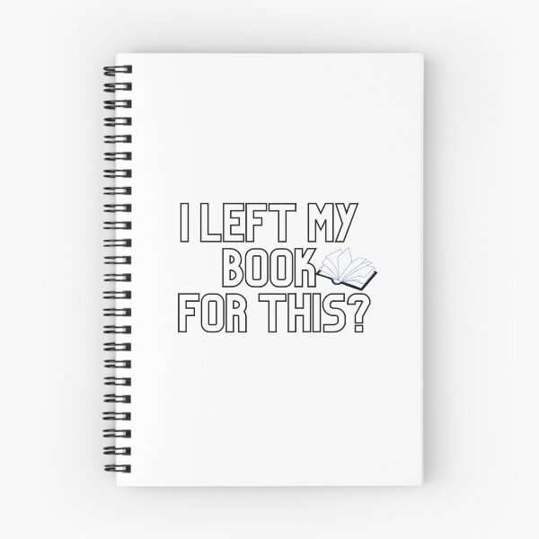 Item preview,  i left my book for this designed and sold by Simo0455.