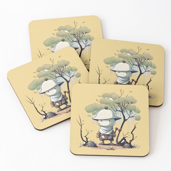 Item preview, Funny Wandering Ronin through the forest designed and sold by KOTOdesign.