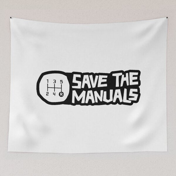 Item preview, Save the Manuals - Reverse on the bottom right designed and sold by ApexFibers.
