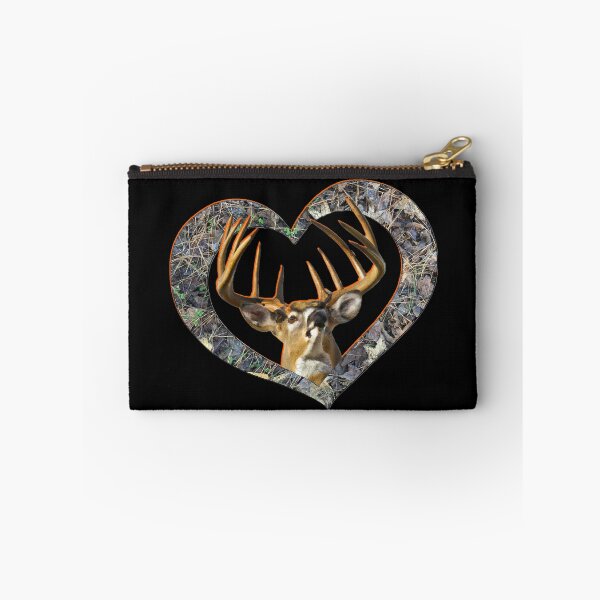 Item preview, Deer Hunting, Deer Hunter, Whitetail Buck Design, Deer Camo Heart designed and sold by LifeCrush.
