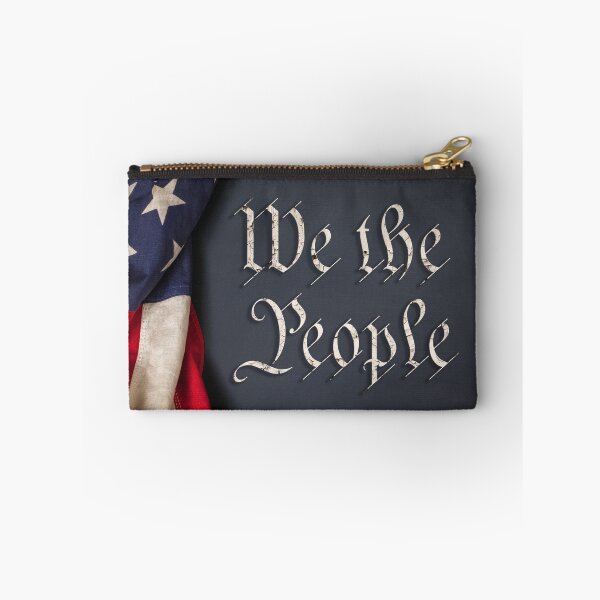 Item preview, We the People on an American Flag designed and sold by Leslie Banks.