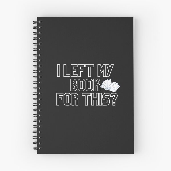 Item preview, Copy of i left my book for this designed and sold by Simo0455.