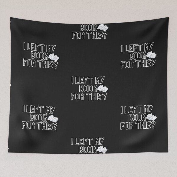 Item preview, Copy of i left my book for this designed and sold by Simo0455.