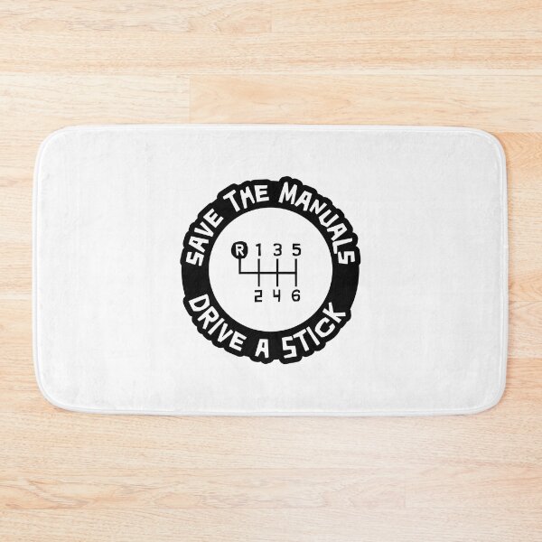 Item preview, Save the Manuals, Drive a Stick designed and sold by ApexFibers.