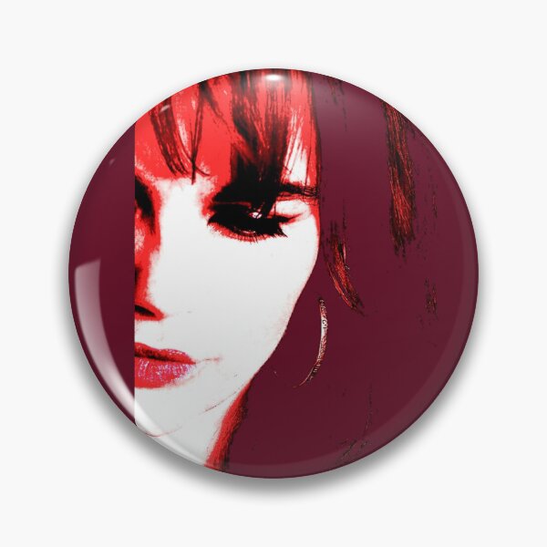 Item preview, Red Hair Hoop Earring designed and sold by ontological.