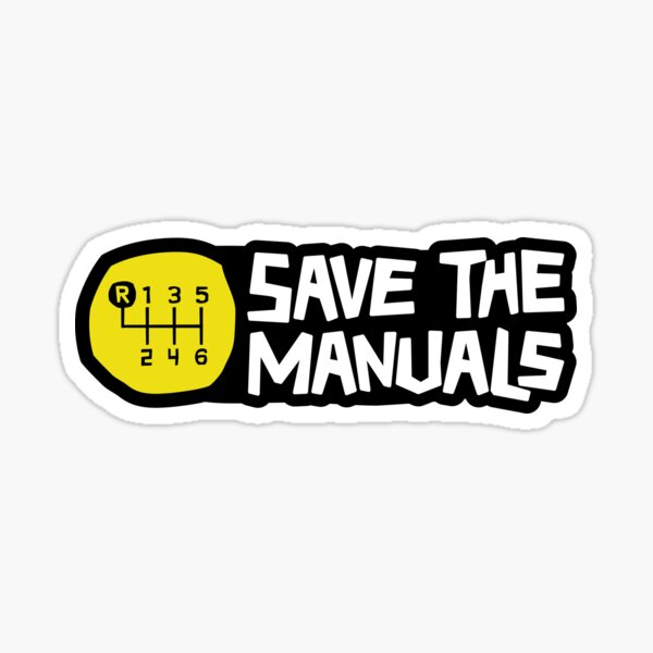 Save the Manuals - Reverse on the top left - Yellow color Sticker