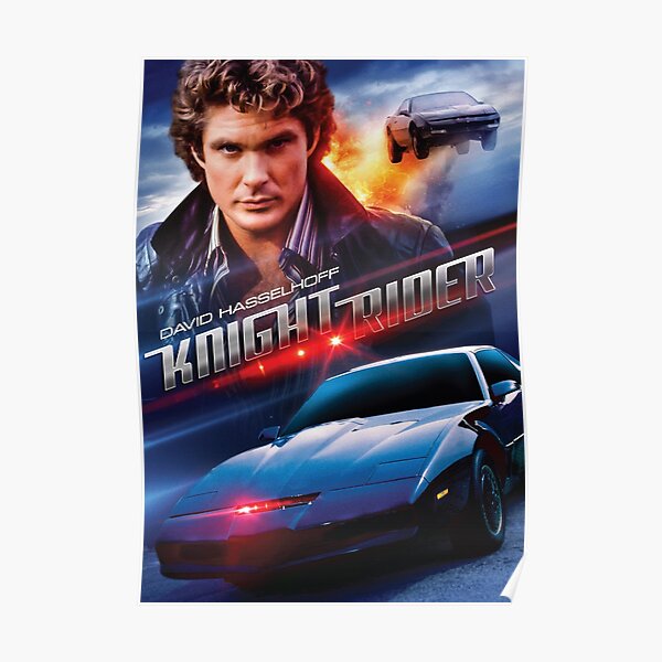 Knight Rider - Hasselhoff Poster