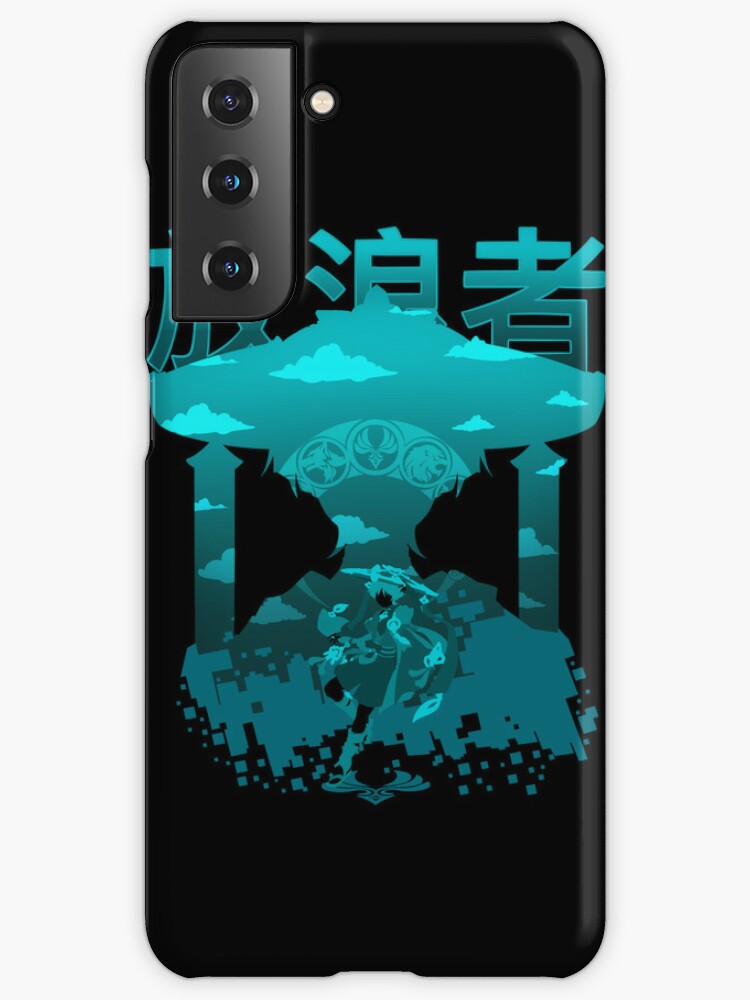 GENSHIN IMPACT WANDERER SILLHOUTE Samsung Galaxy Phone Case