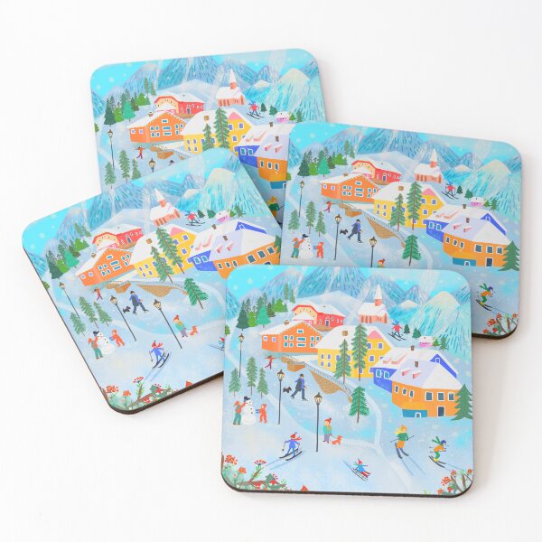 Item preview, Winter Wonderland in the Alps designed and sold by taika tori.