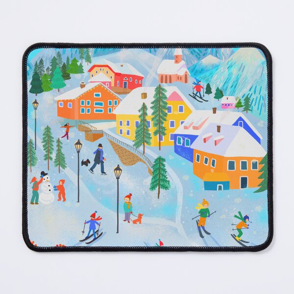 Item preview, Winter Wonderland in the Alps designed and sold by taika tori.