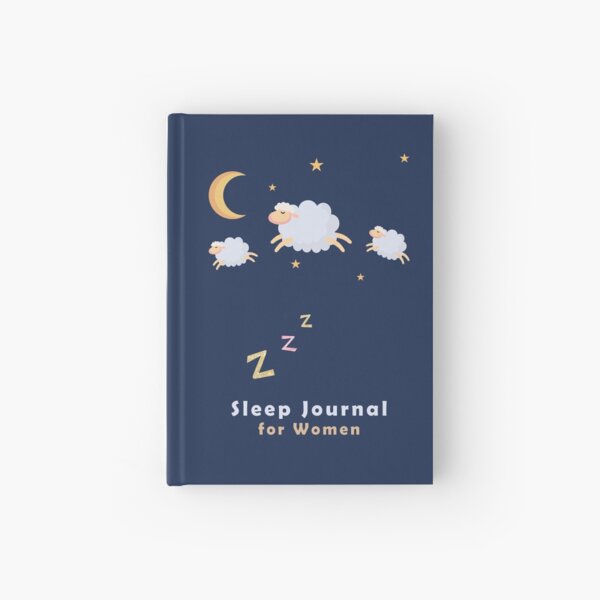 The Sleepy Sheep Sleep Journal for Women Hardcover Journal