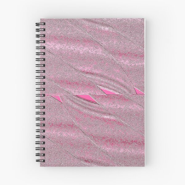 Item preview, Geranium Pink Frosted Interlacing Stripes designed and sold by fatenanwar.