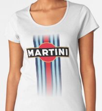 Martini Racing stripe Women's Premium T-Shirt