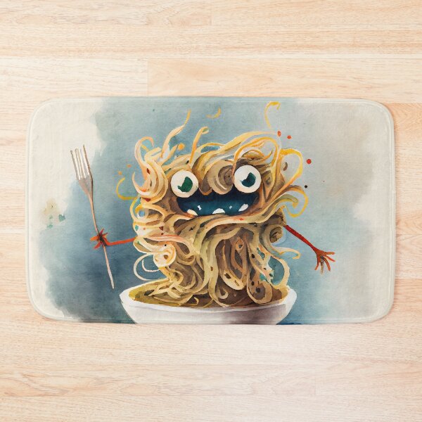 Item preview, Ramen Noodle Monster designed and sold by CGSGraphics.