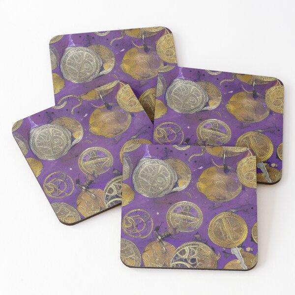 Item preview, Pattern, Coins Purple Gold Silver and Bronze designed and sold by Canadamarsworks.