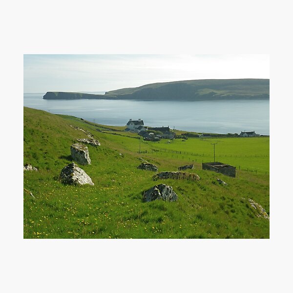 Lerwick Shetland Islands Scotland Art Print travel print/ -  Portugal