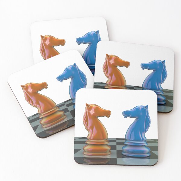 Item preview, Chess knights designed and sold by Kateryna Kon.