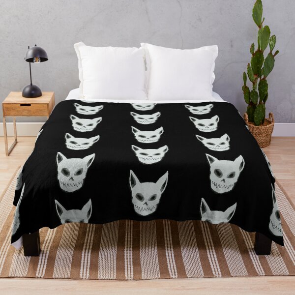 Item preview, Cat skull designed and sold by marie scowen.