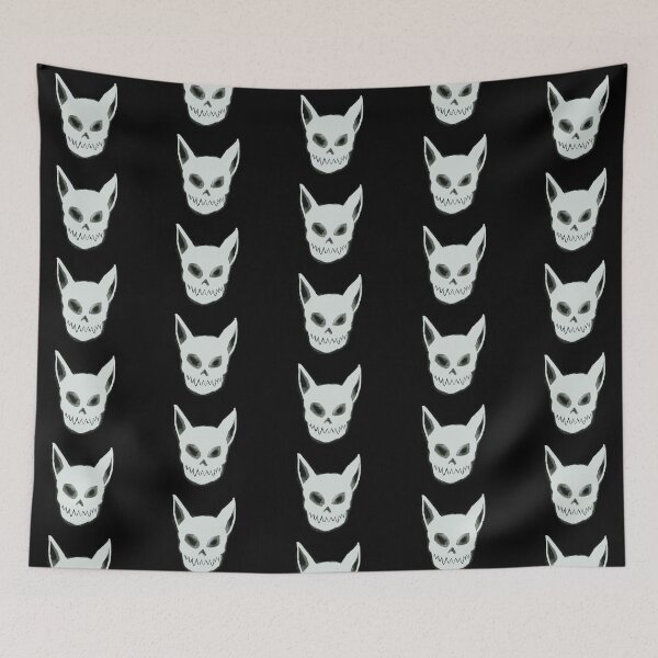 Item preview, Cat skull designed and sold by marie scowen.