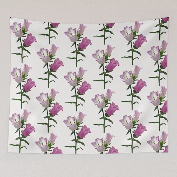 Item preview, Pink Canterbury Bells designed and sold by Susan Savad.