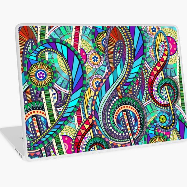 Music Carnival Design Laptop Skin