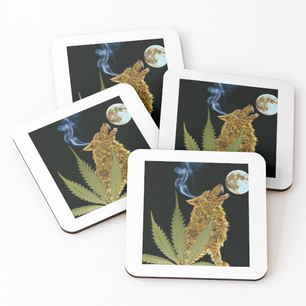 Item preview, CannaWolf  designed and sold by Cannabanimals.