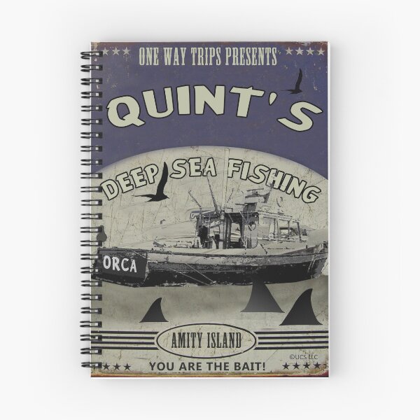 Item preview, Quint's Shark Fishing (One Way Trips) designed and sold by The Aloof.