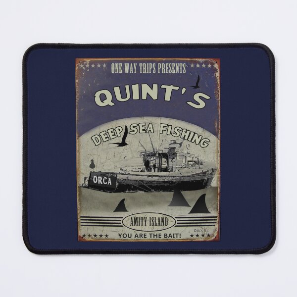 Item preview, Quint's Shark Fishing (One Way Trips) designed and sold by The Aloof.