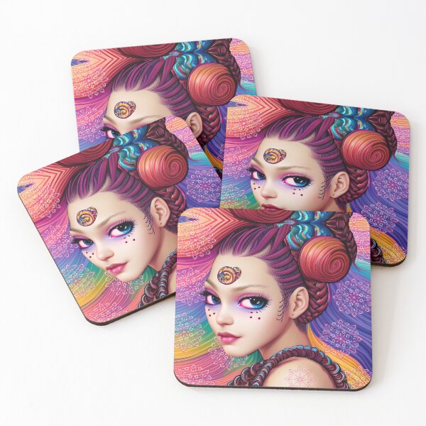 Item preview, Young asian woman portrait designed and sold by Astralia.