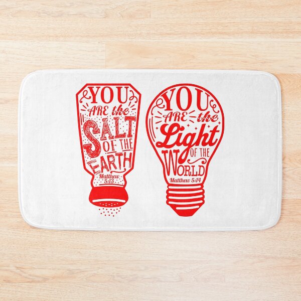 Item preview, You Are The Salt Of The Earth And Light Of The World - Matthew 5:13-14 designed and sold by plushism.