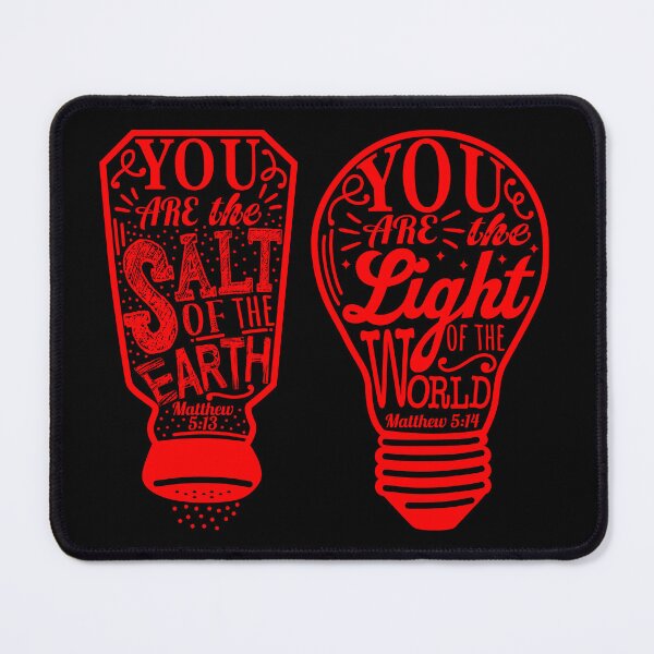 Item preview, You Are The Salt Of The Earth And Light Of The World - Matthew 5:13-14 designed and sold by plushism.