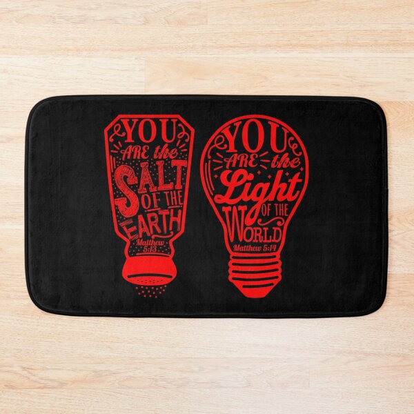 Item preview, You Are The Salt Of The Earth And Light Of The World - Matthew 5:13-14 designed and sold by plushism.