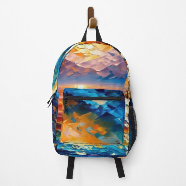 Item preview, New Horizons, Sailboat on Sea Art, Abstract Glistening designed and sold by BeaconMarketing.