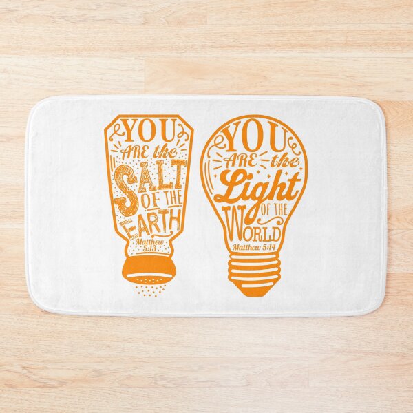 Item preview, You Are The Salt Of The Earth And Light Of The World - Matthew 5:13-14 designed and sold by plushism.