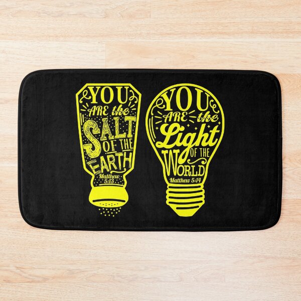 Item preview, You Are The Salt Of The Earth And Light Of The World - Matthew 5:13-14 designed and sold by plushism.