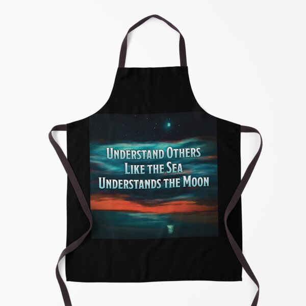 Item preview, Understand Others Like The Sea Understands The Moon Quote designed and sold by Reconocer.