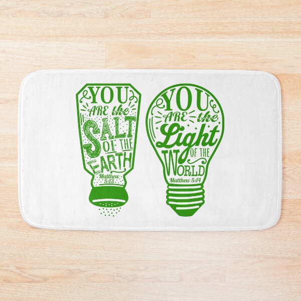 Item preview, You Are The Salt Of The Earth And Light Of The World - Matthew 5:13-14 designed and sold by plushism.