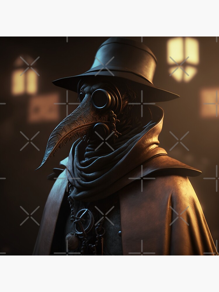 Ai Generated Art - Plague Doctor | Poster