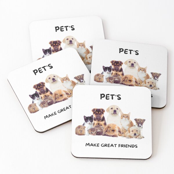 Item preview, Pets Make Great Friends designed and sold by MICKSPIKS.