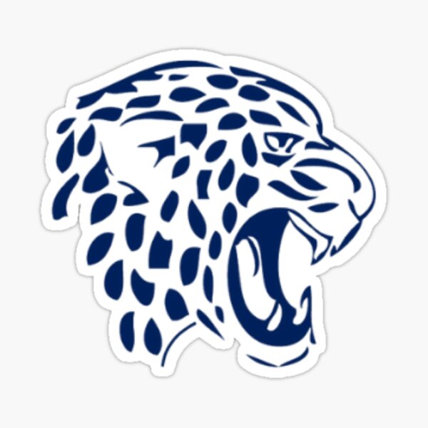 "BLOOMINGTON JEFFERSON JAGUARS" Sticker for Sale by CakeEaterDesign