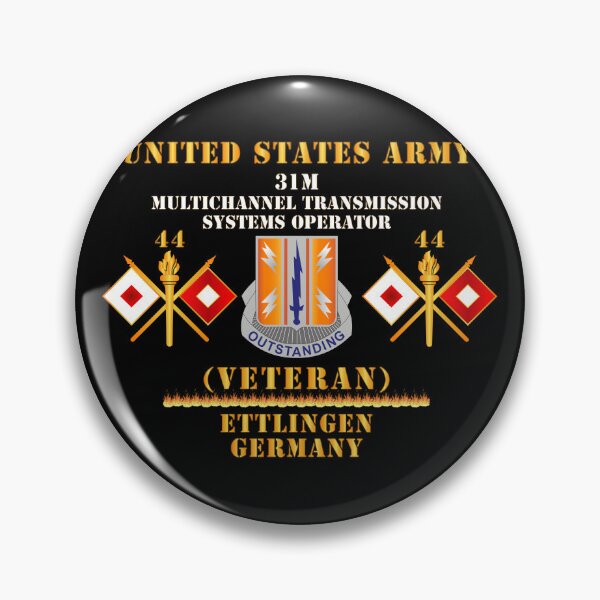 Item preview, Ejército - 44.º Batallón de Señales - 31M - Ejército de EE. UU. - Veterano - Ettlingen GE X 300 designed and sold by Military Insignia Products.