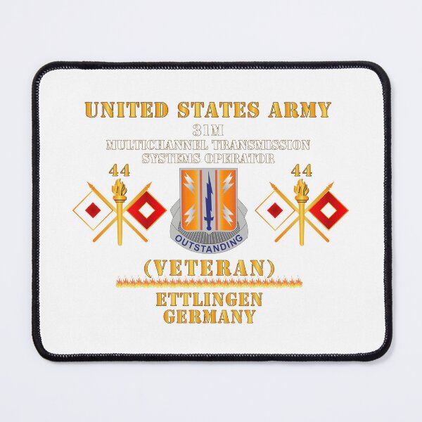 Item preview, Army - 44th Signal Bn  - 31M  - US Army - Veteran - Ettlingen GE X 300 designed and sold by Military Insignia Products.