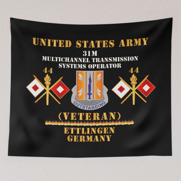 Item preview, Army - 44th Signal Bn  - 31M  - US Army - Veteran - Ettlingen GE X 300 designed and sold by Military Insignia Products.