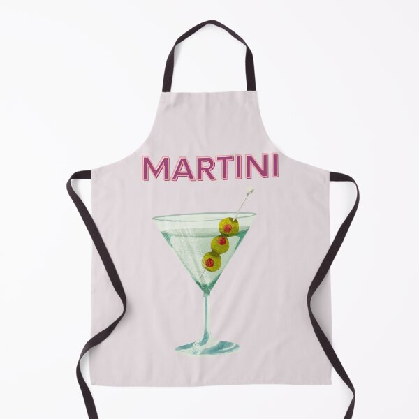 Item preview, Cute Feminine Y2k Girly Martini Cocktail Print designed and sold by Femme Pastel Collective.