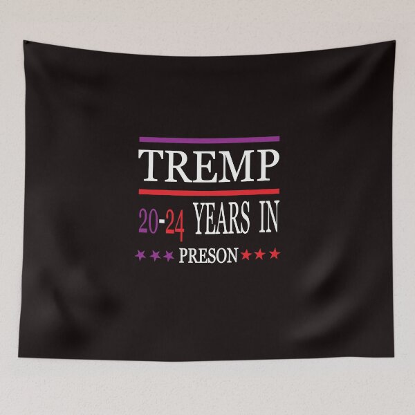 Item preview, TRUMP 20 - 24 Years in Prison Anti-Trump designed and sold by SolonaPrints.